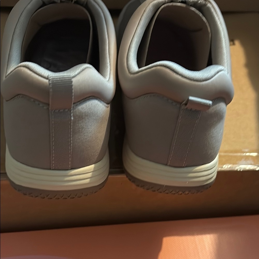 Easy Spirit Women's Taupe Slip-On Sneakers - Picture 5 of 5